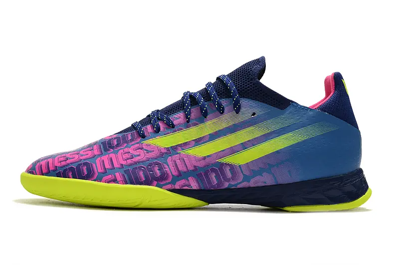Adidas X Speedflow.1 IC - Blue/Electric Yellow/Vivid Pink