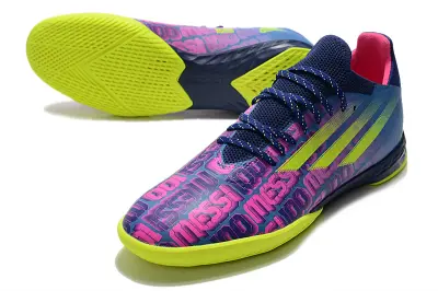 Adidas X Speedflow.1 IC - Blue/Electric Yellow/Vivid Pink