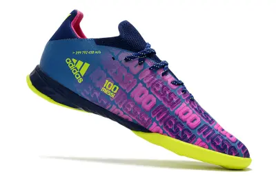 Adidas X Speedflow.1 IC - Blue/Electric Yellow/Vivid Pink