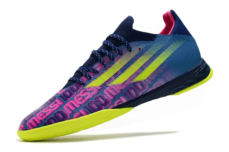 Adidas X Speedflow.1 IC - Blue/Electric Yellow/Vivid Pink