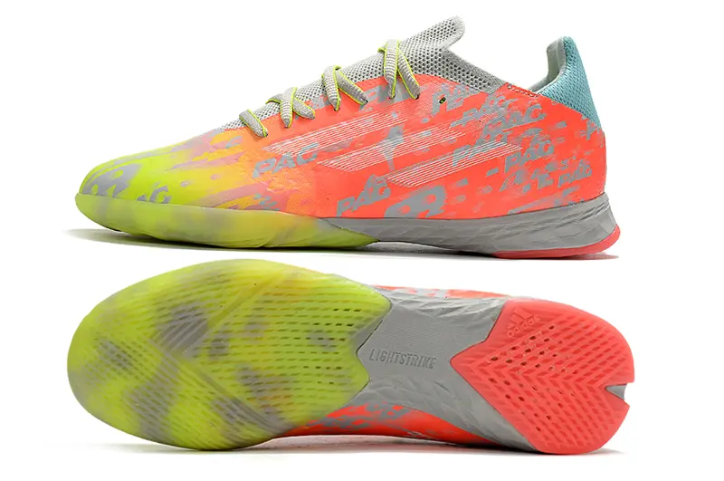 Adidas X Speedflow.1 IC - Neon/Electric Pink/Lime Green