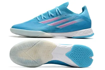 Adidas X Speedflow.1 IC - Blue/Aqua Breeze/Soft Coral