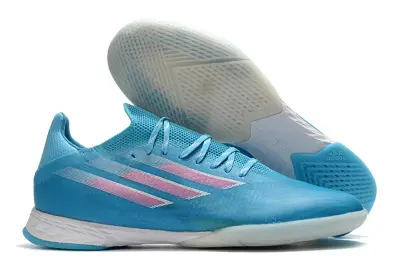 Adidas X Speedflow.1 IC - Blue/Aqua Breeze/Soft Coral