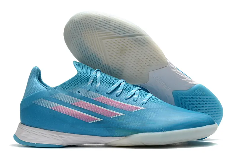 Adidas X Speedflow.1 IC - Blue/Aqua Breeze/Soft Coral