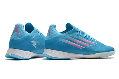 Adidas X Speedflow.1 IC - Blue/Aqua Breeze/Soft Coral