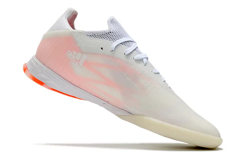 Adidas X Speedflow.1 IC - White/Bright Coral/Soft Pink