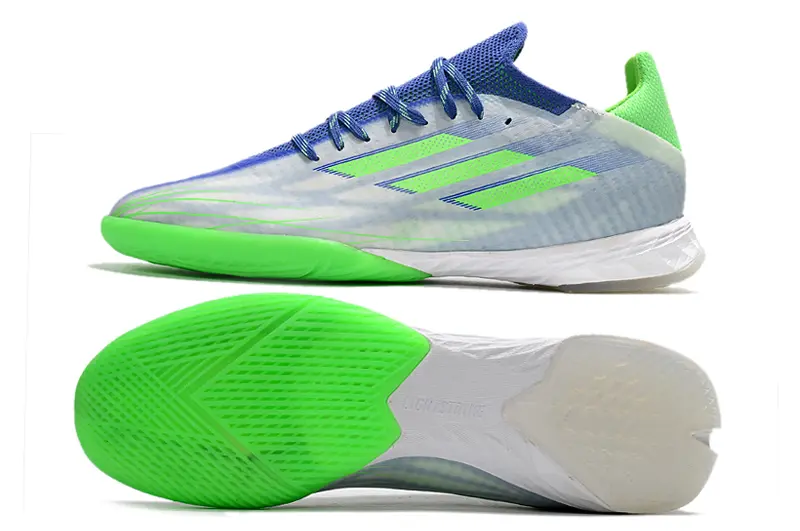 Adidas X Speedflow.1 IC - Green/Luminous Green/Cool Blue