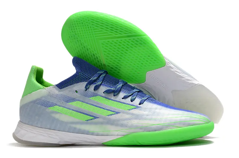 Adidas X Speedflow.1 IC - Green/Luminous Green/Cool Blue
