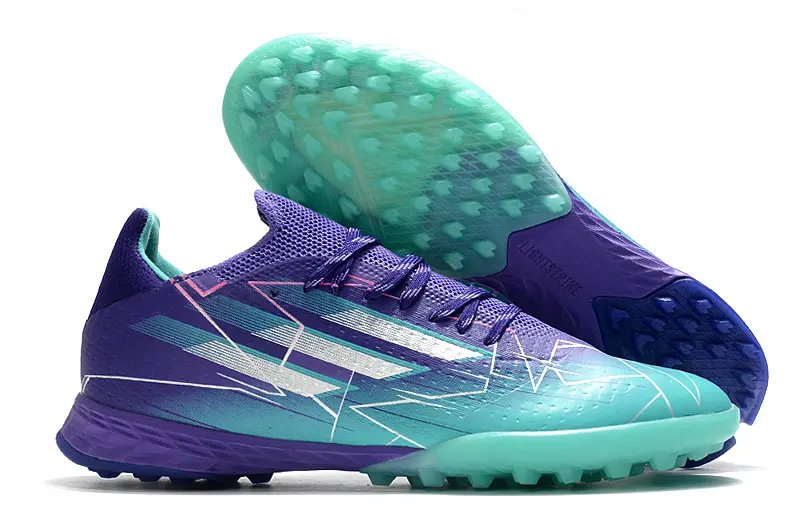 Adidas X Speedflow.1 TF - Purple/Turquoise Mist/Deep Violet