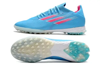 Adidas X Speedflow.1 TF - Blue/Sky Blue/Fuchsia Pink