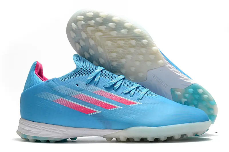Adidas X Speedflow.1 TF - Blue/Sky Blue/Fuchsia Pink