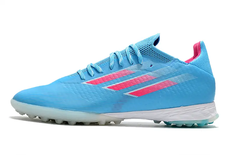 Adidas X Speedflow.1 TF - Blue/Sky Blue/Fuchsia Pink