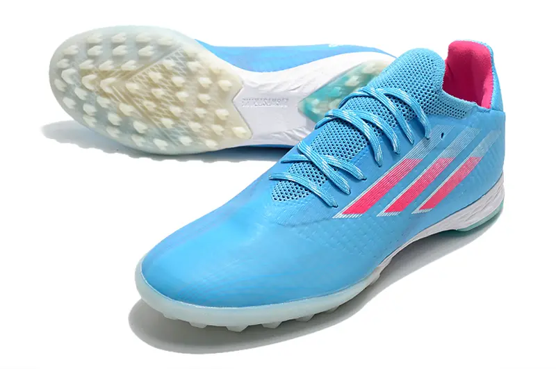 Adidas X Speedflow.1 TF - Blue/Sky Blue/Fuchsia Pink