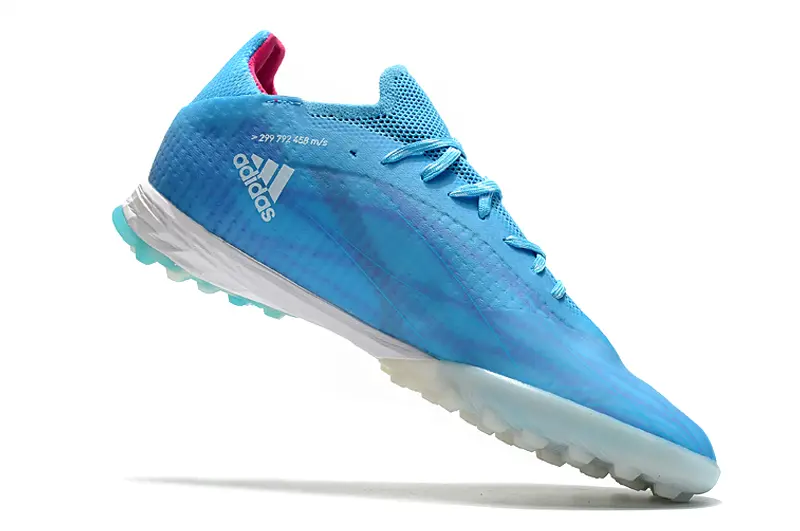 Adidas X Speedflow.1 TF - Blue/Sky Blue/Fuchsia Pink