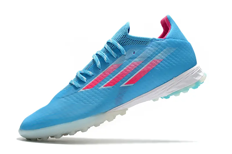 Adidas X Speedflow.1 TF - Blue/Sky Blue/Fuchsia Pink