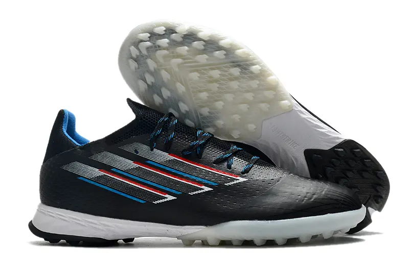 Adidas X Speedflow.1 TF - Black/Midnight Blue/Crimson Red
