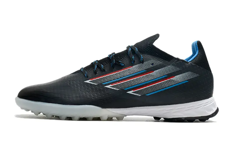 Adidas X Speedflow.1 TF - Black/Midnight Blue/Crimson Red