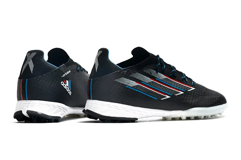 Adidas X Speedflow.1 TF - Black/Midnight Blue/Crimson Red