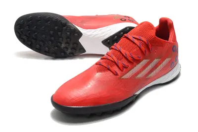 Adidas X Speedflow.1 TF - Red/Vibrant Crimson/Deep Blue