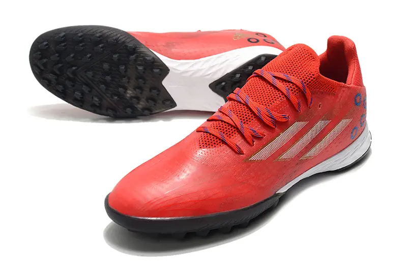 Adidas X Speedflow.1 TF - Red/Vibrant Crimson/Deep Blue