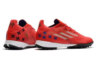 Adidas X Speedflow.1 TF - Red/Vibrant Crimson/Deep Blue