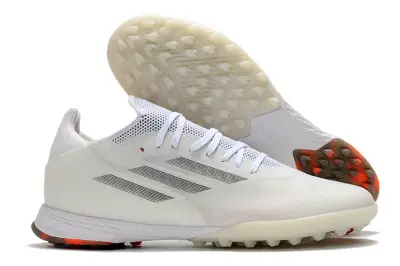 Adidas X Speedflow.1 TF - White/Bright White/Crimson Red