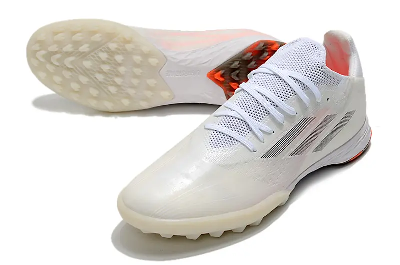 Adidas X Speedflow.1 TF - White/Bright White/Crimson Red