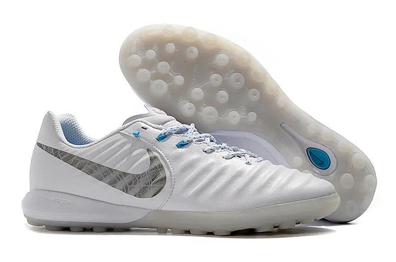 Nike Tiempox Finale TF - White/Sky Blue/Gray