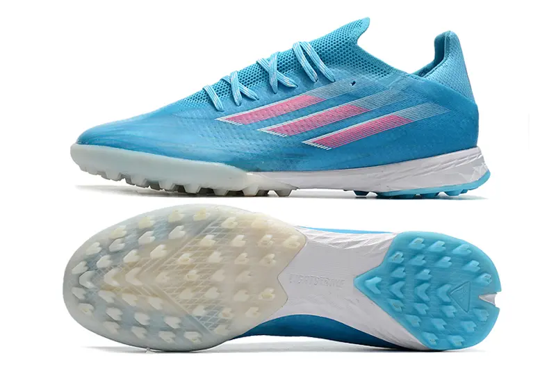 Adidas X Speedflow.1 TF - Blue/Sky Blue/Coral Pink