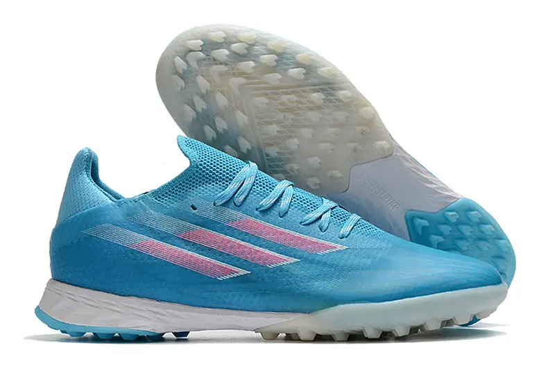 Adidas X Speedflow.1 TF - Blue/Sky Blue/Coral Pink