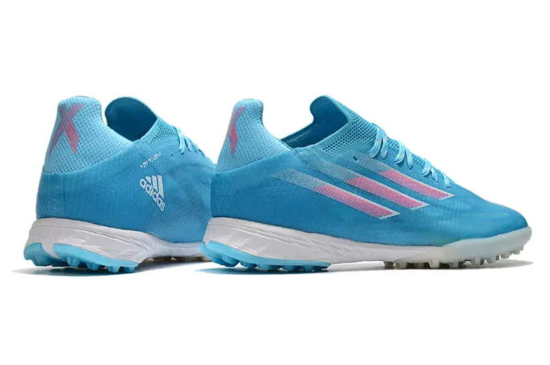 Adidas X Speedflow.1 TF - Blue/Sky Blue/Coral Pink