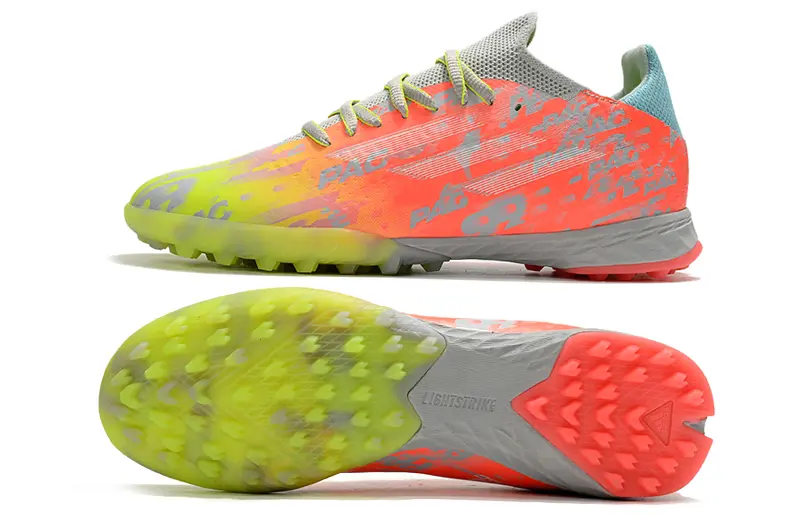 Adidas X Speedflow.1 TF - Neon/Electric Yellow/Hot Pink