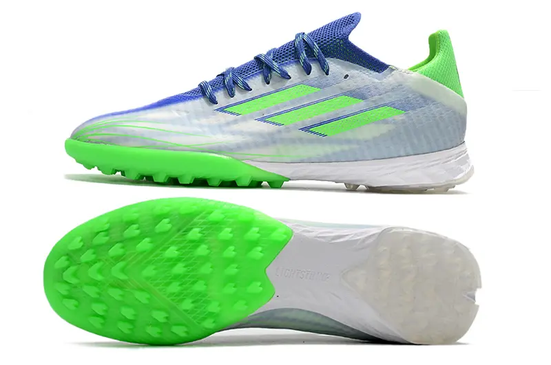 Adidas X Speedflow.1 TF - Green/Electric Green/Blue Surge