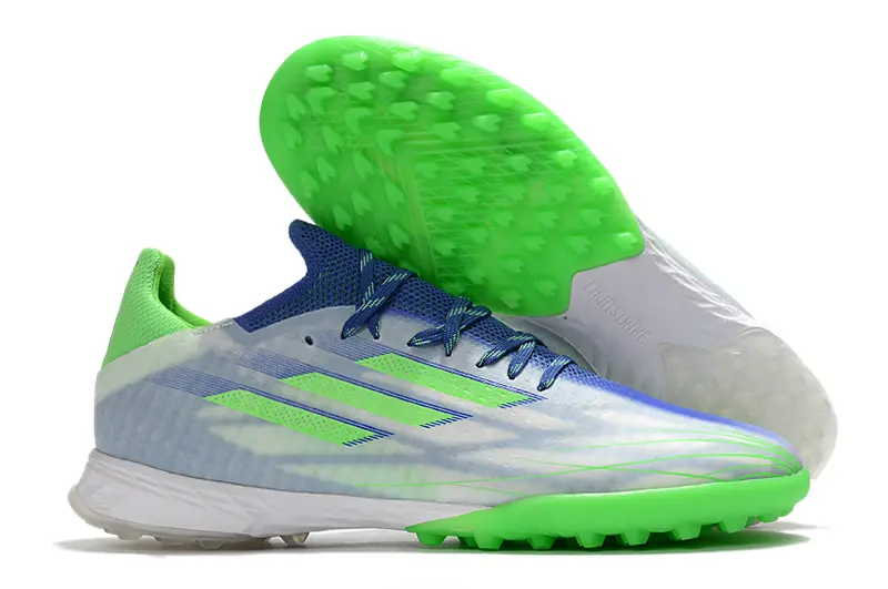 Adidas X Speedflow.1 TF - Green/Electric Green/Blue Surge
