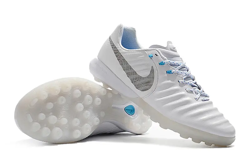 Nike Tiempox Finale TF - White/Sky Blue/Gray