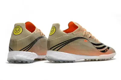 Adidas X Speedflow.1 TF - Beige/Coral Burst/Black Accents