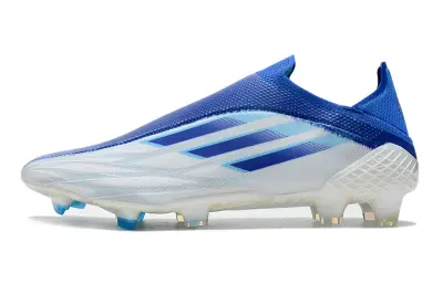 Adidas X Speedflow+ Laceless FG - Blue/Cobalt Wave/Clear Ice
