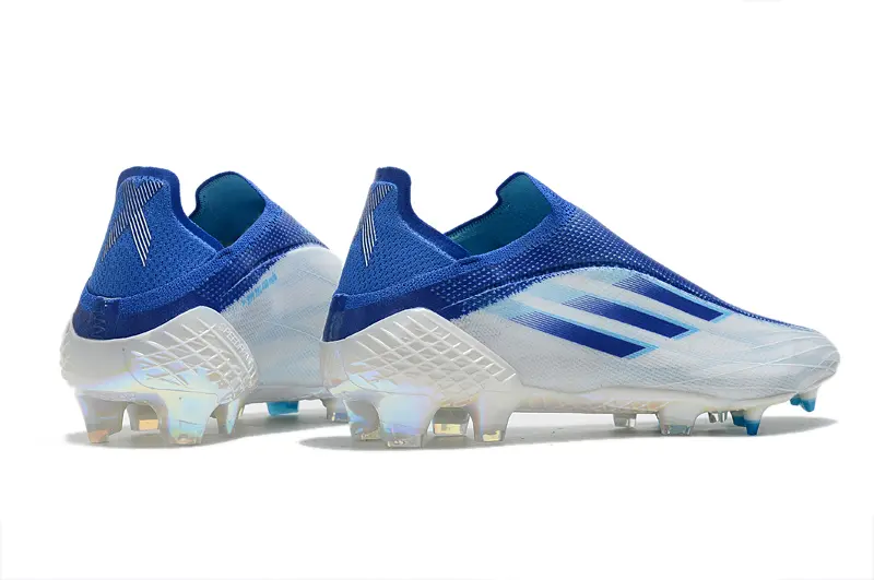 Adidas X Speedflow+ Laceless FG - Blue/Cobalt Wave/Clear Ice