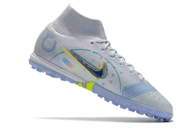 Nike Air Zoom Mercurial Superfly 9 Elite TF - Lightblue/Sky Blue/Electric Lime