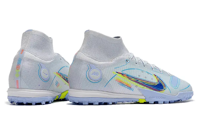 Nike Air Zoom Mercurial Superfly 9 Elite TF - Lightblue/Sky Blue/Electric Lime