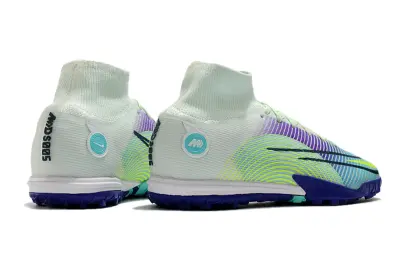 Nike Air Zoom Mercurial Superfly 9 Elite TF - Green/Pastel Blue/Purple Wave