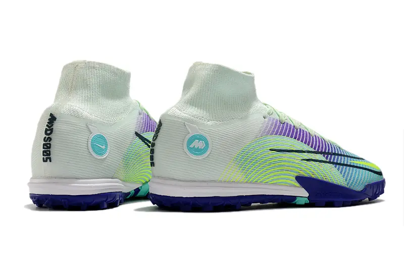 Nike Air Zoom Mercurial Superfly 9 Elite TF - Green/Pastel Blue/Purple Wave