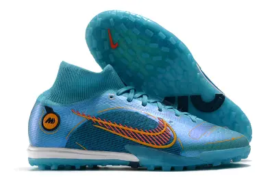 Nike Air Zoom Mercurial Superfly 9 Elite TF - Turquoise/Electric Blue/Citrus Orange