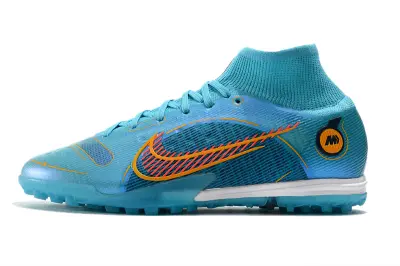 Nike Air Zoom Mercurial Superfly 9 Elite TF - Turquoise/Electric Blue/Citrus Orange