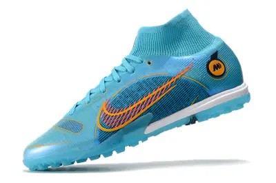 Nike Air Zoom Mercurial Superfly 9 Elite TF - Turquoise/Electric Blue/Citrus Orange