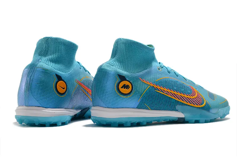 Nike Air Zoom Mercurial Superfly 9 Elite TF - Turquoise/Electric Blue/Citrus Orange