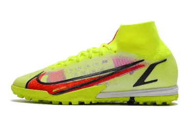 Nike Air Zoom Mercurial Superfly 9 Elite TF - Yellow/Fluorescent Yellow/Red Flame