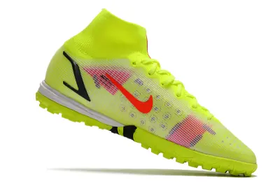 Nike Air Zoom Mercurial Superfly 9 Elite TF - Yellow/Fluorescent Yellow/Red Flame