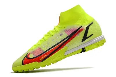 Nike Air Zoom Mercurial Superfly 9 Elite TF - Yellow/Fluorescent Yellow/Red Flame