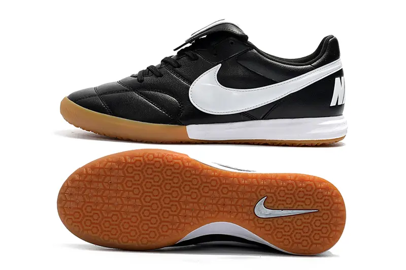 Nike Premier 2 Sala IC - Black/Classic Black/Gum Sole